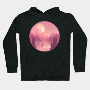 Beautiful lake view Hoodie